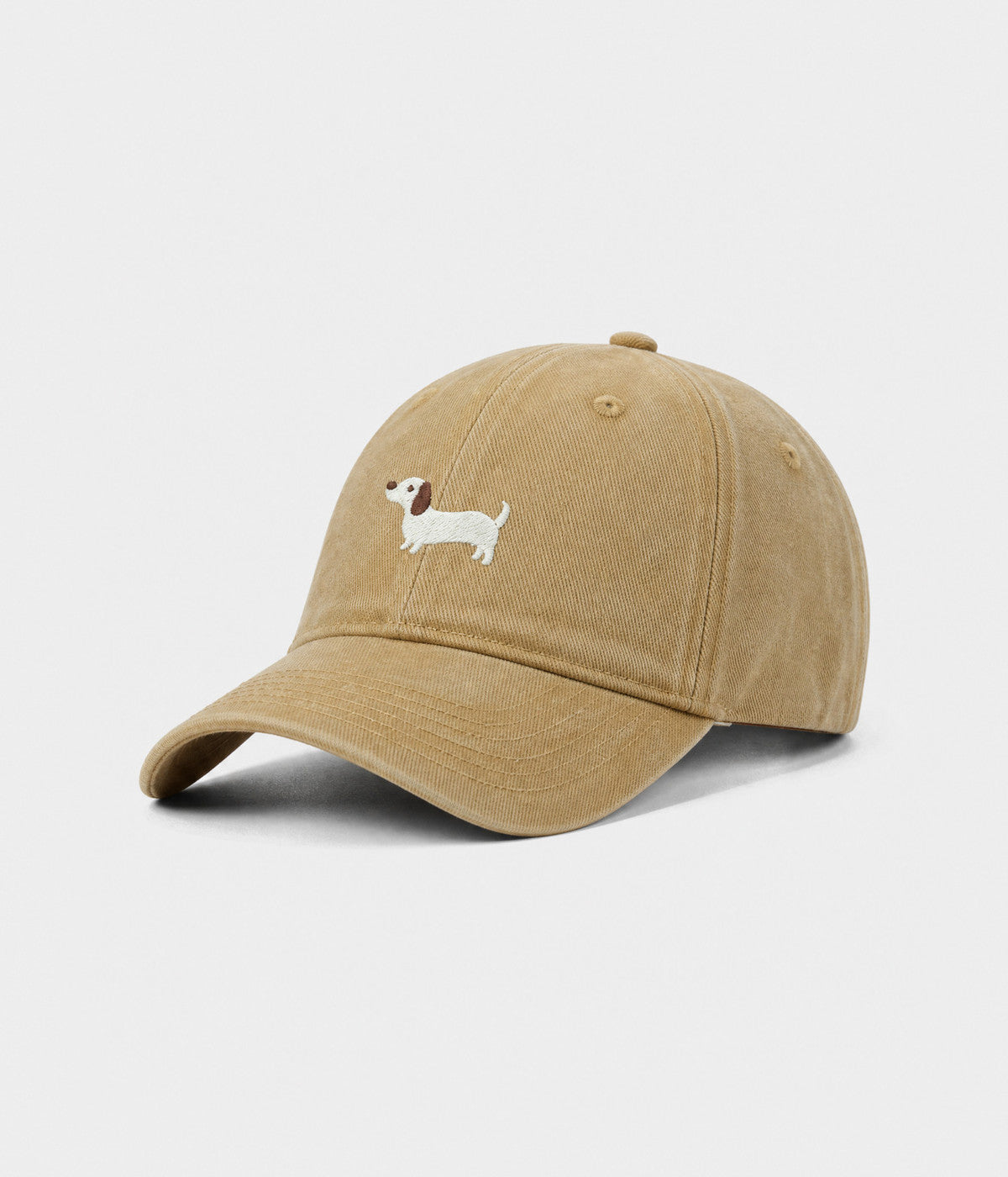 Sausage Dog Men's Embroidered Washed Cotton Baseball Cap – view 19