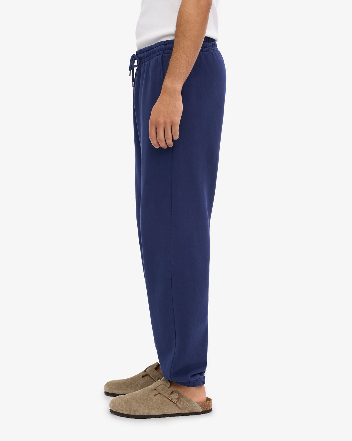 Men's Organic Cotton Sweatpants in Marine Blue – view 4