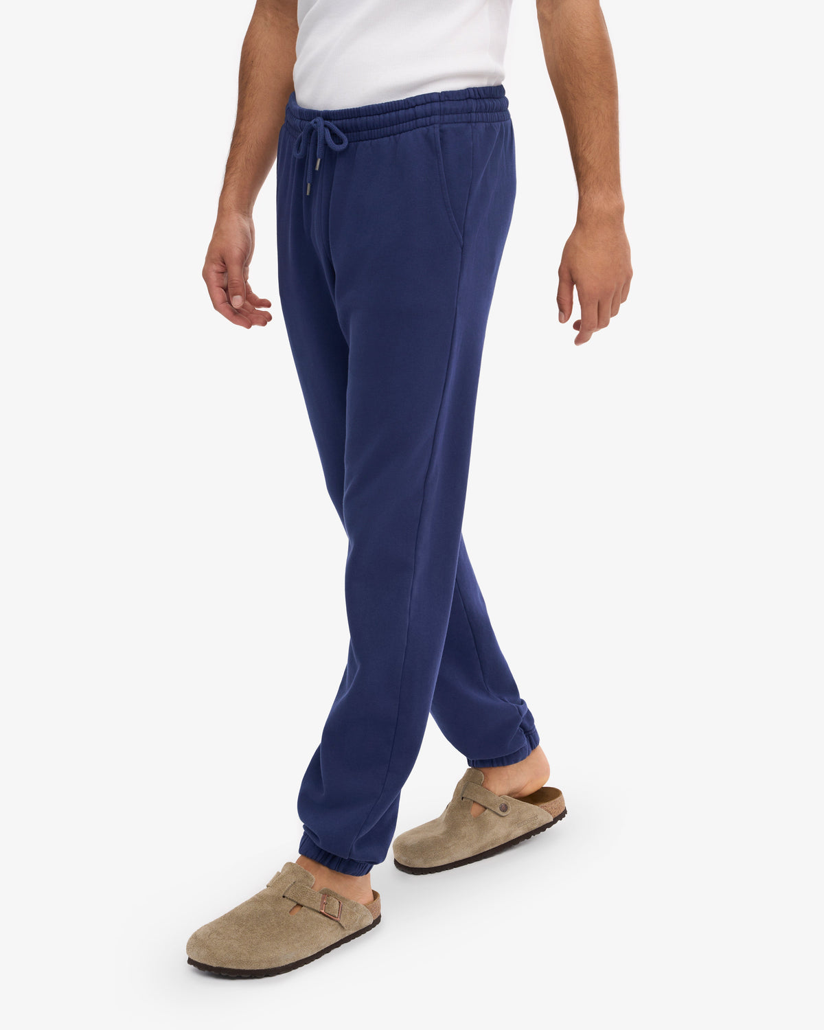 Men's Organic Cotton Sweatpants in Marine Blue – view 6