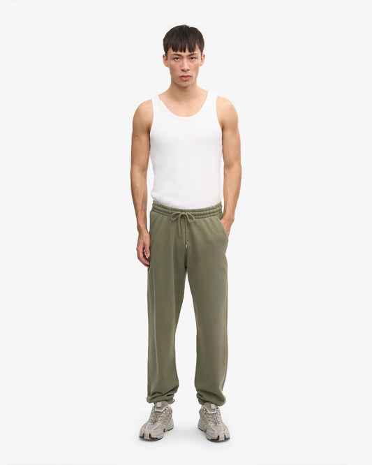 Men's Organic Cotton Sweatpants in Dusty Olive – view 2