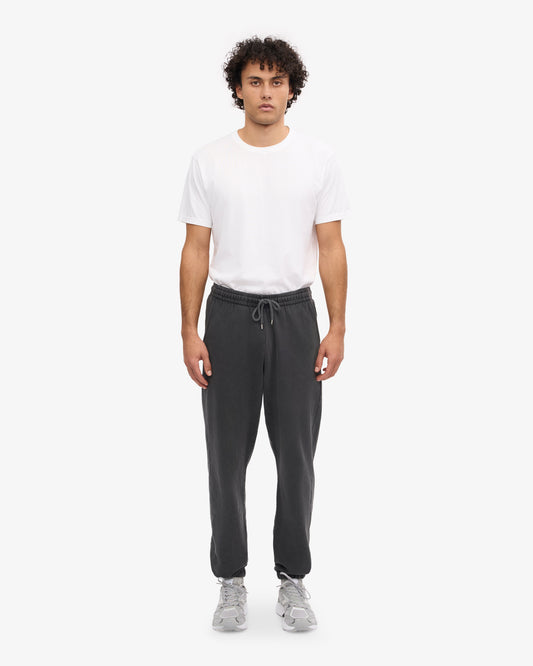 Men's Organic Cotton Sweatpants in Faded Black – view 2