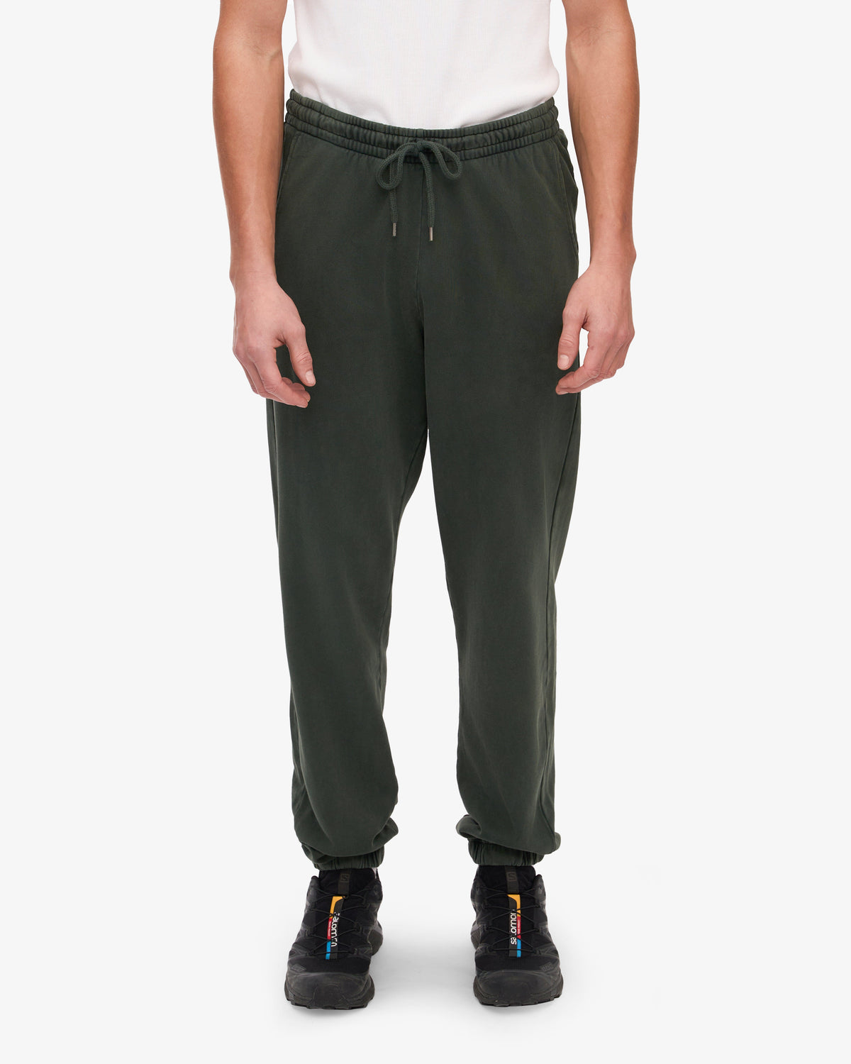 Men's Organic Cotton Sweatpants in Midnight Forest – view 3