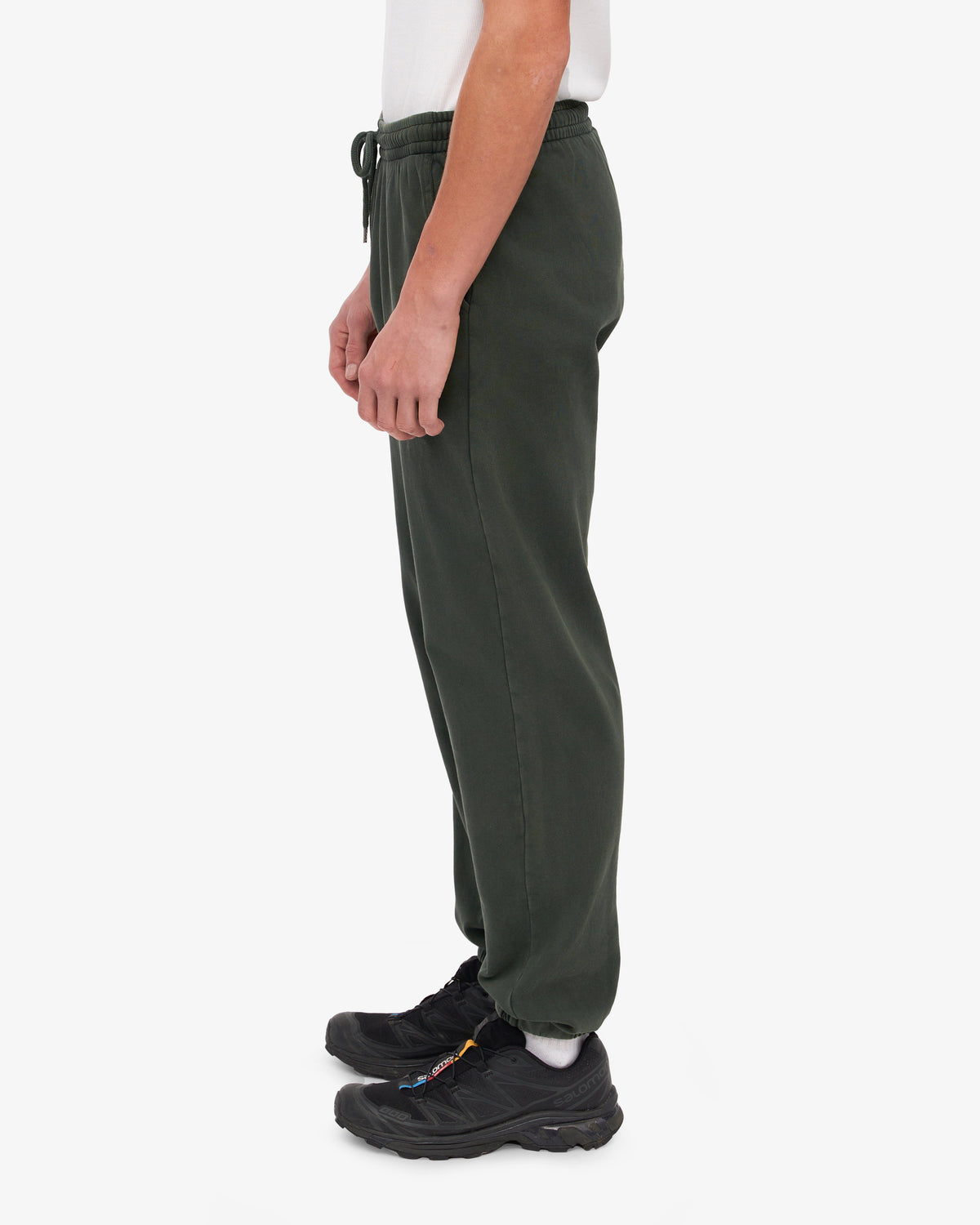 Men's Organic Cotton Sweatpants in Midnight Forest – view 4