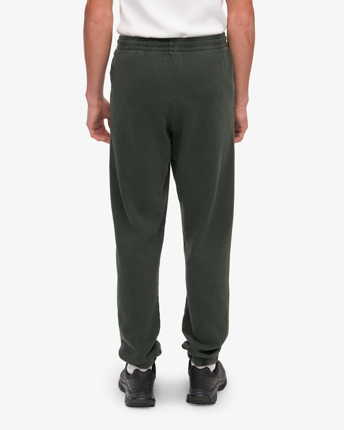 Men's Organic Cotton Sweatpants in Midnight Forest – view 5