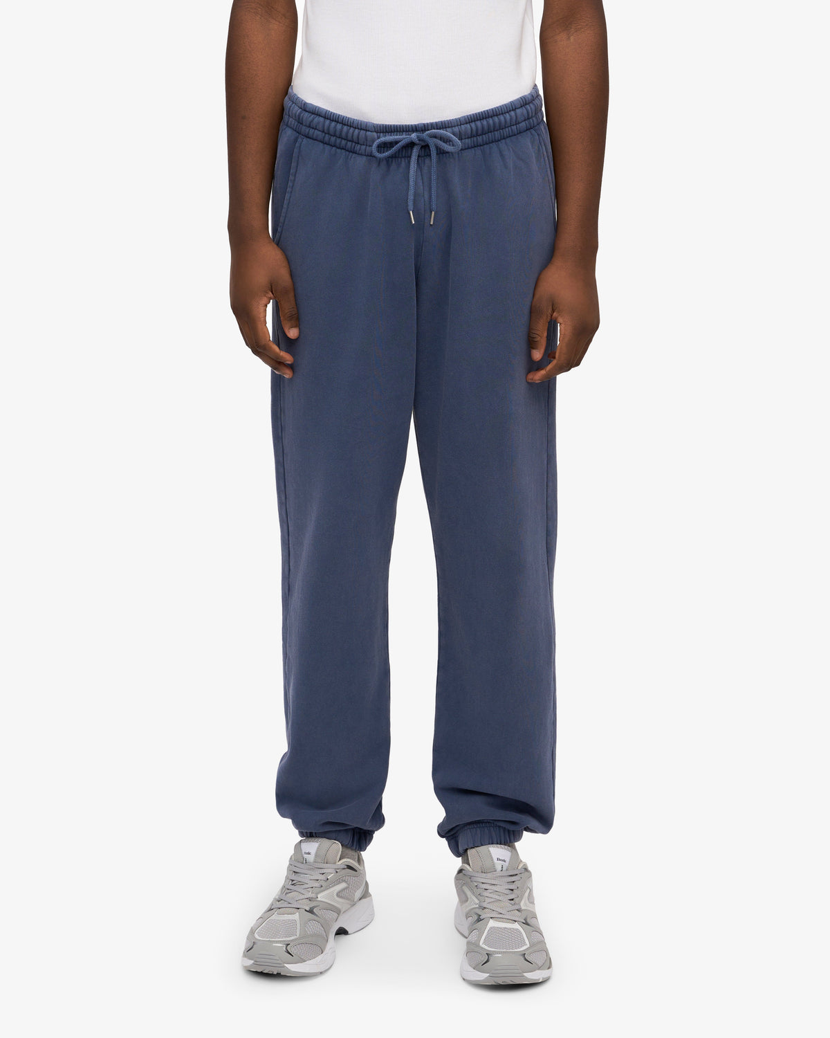 Men's Organic Cotton Sweatpants in Neptune Blue – view 3