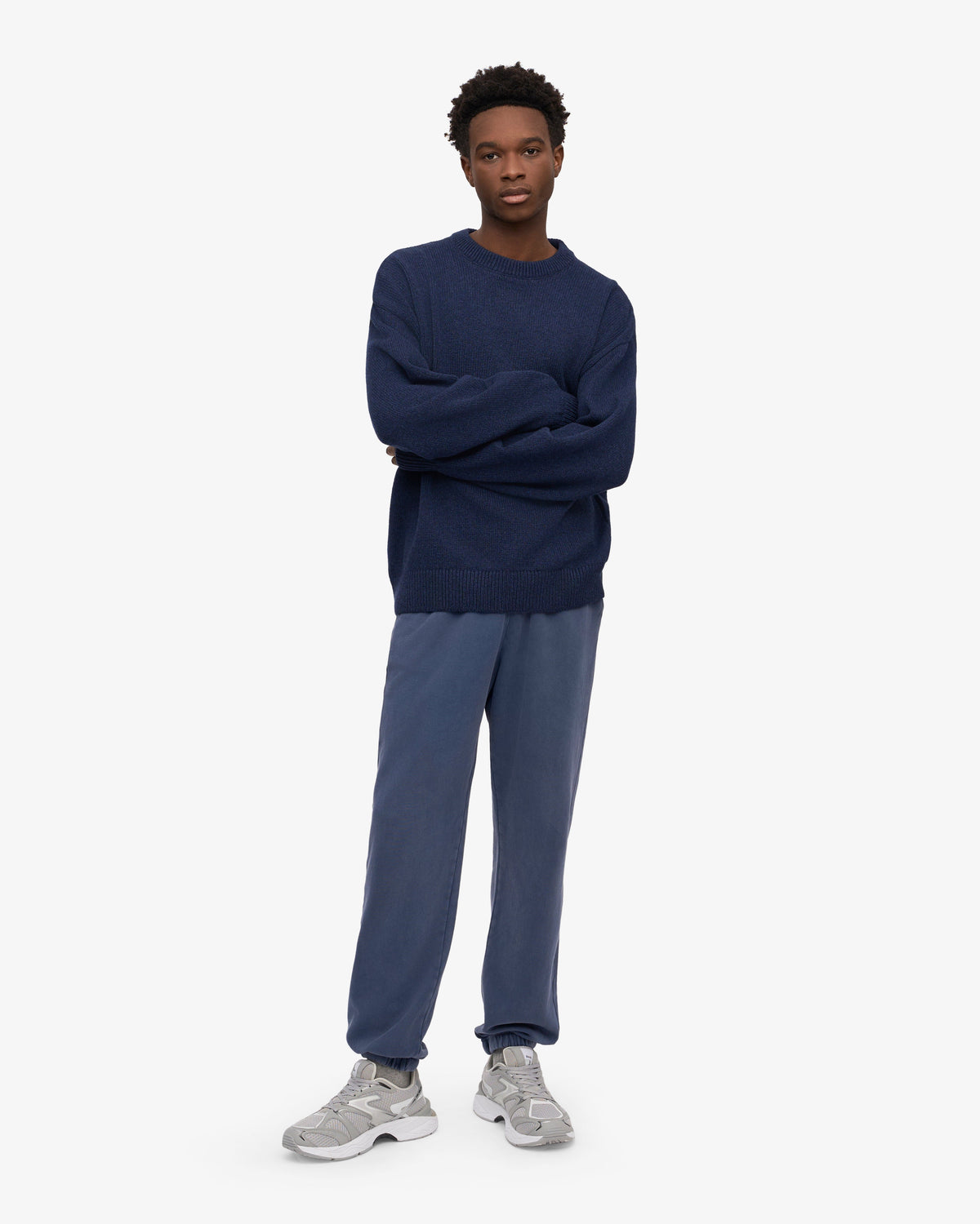 Men's Organic Cotton Sweatpants in Neptune Blue – view 6