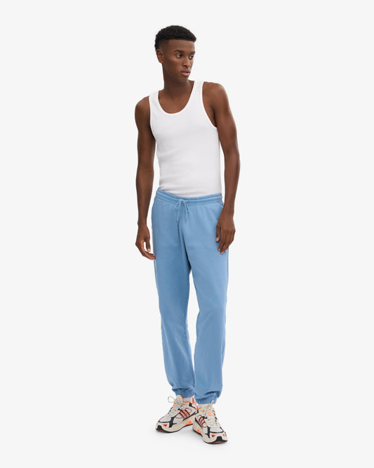 Men's Organic Cotton Sweatpants in Seaside Blue – view 2