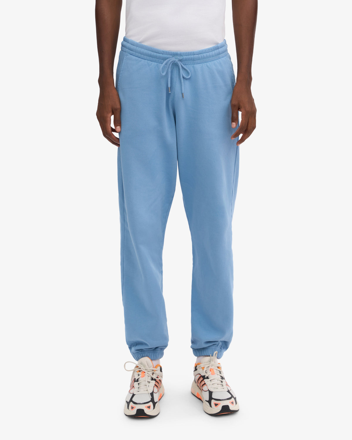 Men's Organic Cotton Sweatpants in Seaside Blue – view 3