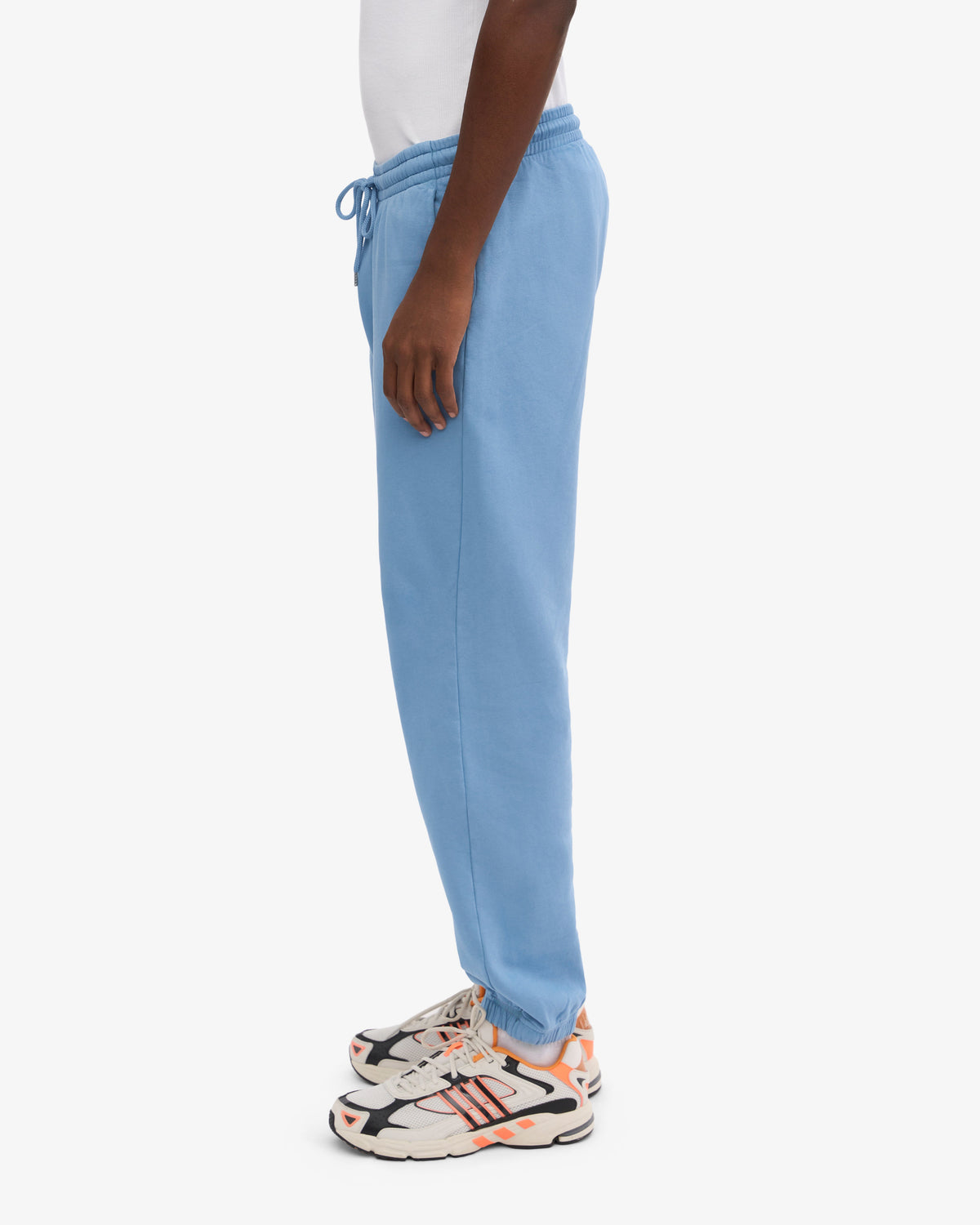Men's Organic Cotton Sweatpants in Seaside Blue – view 4