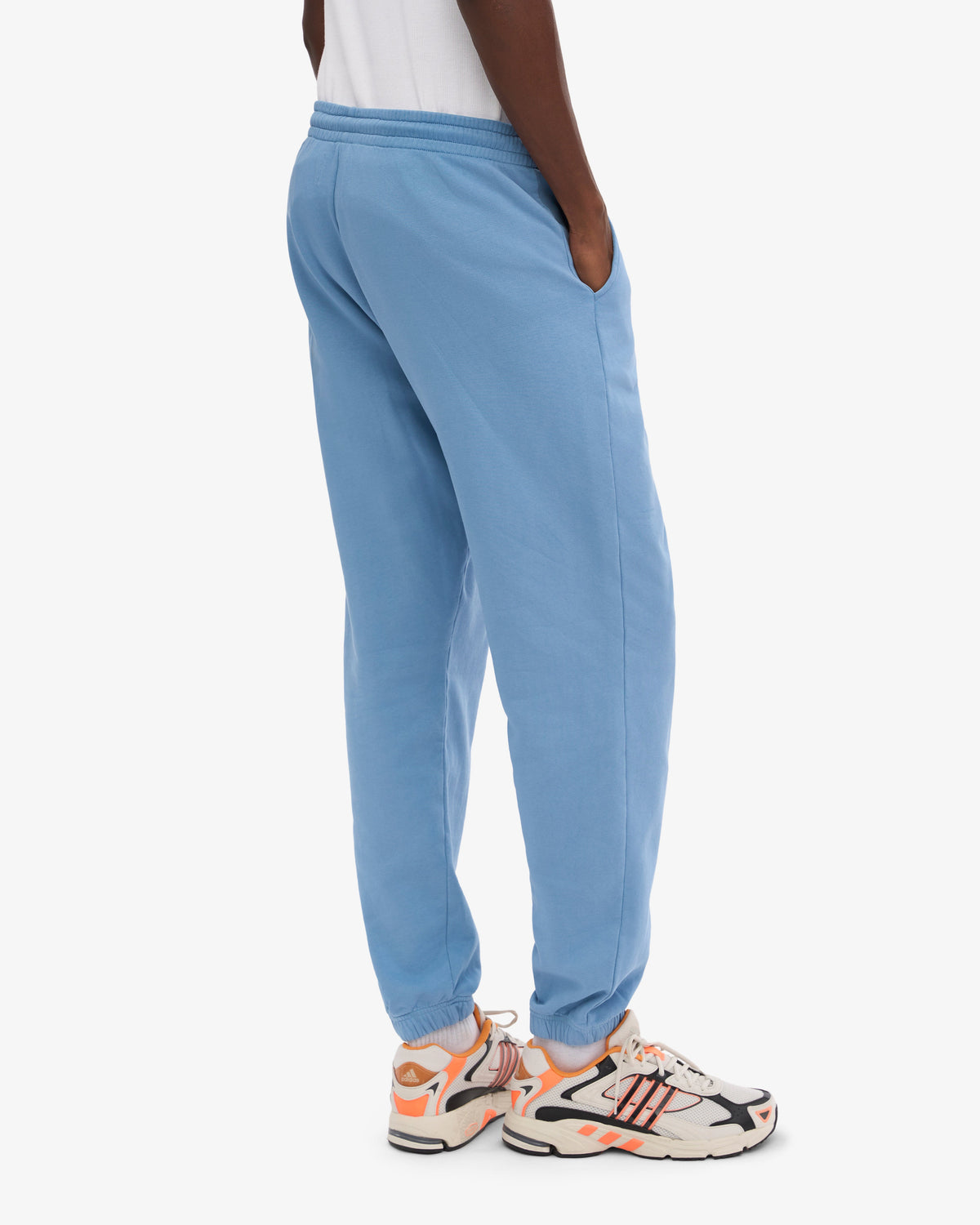 Men's Organic Cotton Sweatpants in Seaside Blue – view 5