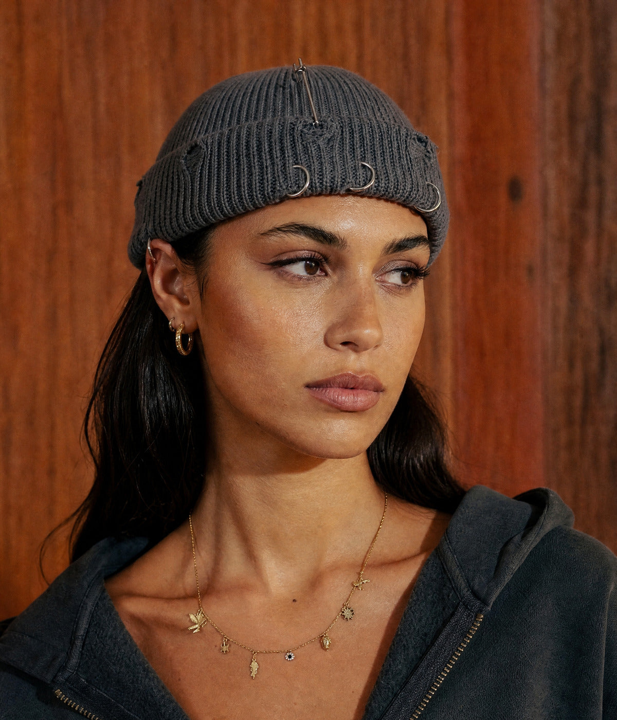 Men's Pierced Fisherman Beanie – view 6