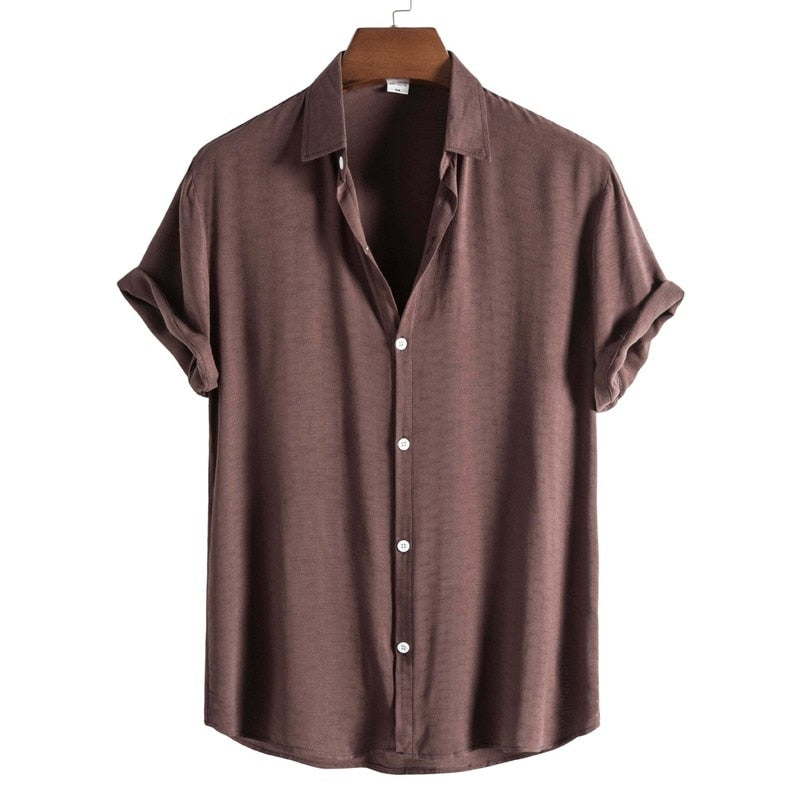 Teresina Men's Cotton Blend Short Sleeve Shirt – view 14