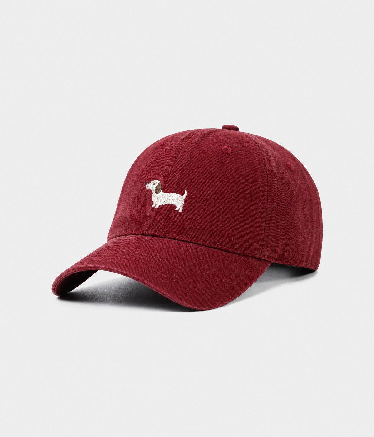 Sausage Dog Men's Embroidered Washed Cotton Baseball Cap – view 22