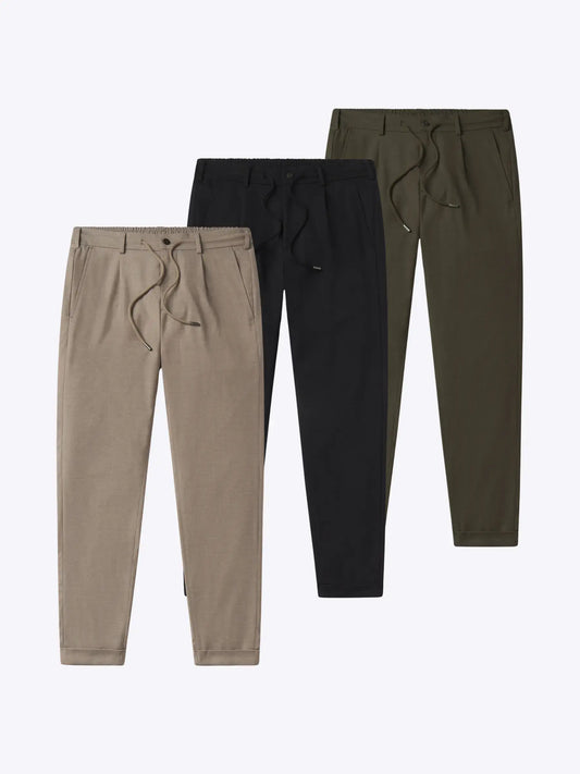 SoHo Men's Performance Chino Trousers 3-Pack – view 1