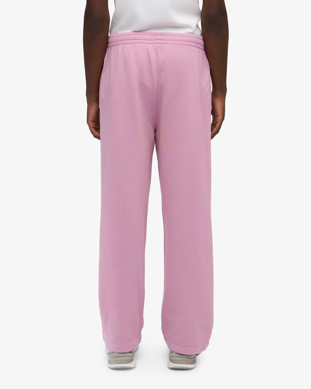 Men's Organic Cotton Straight Leg Sweatpants in Cherry Blossom – view 5