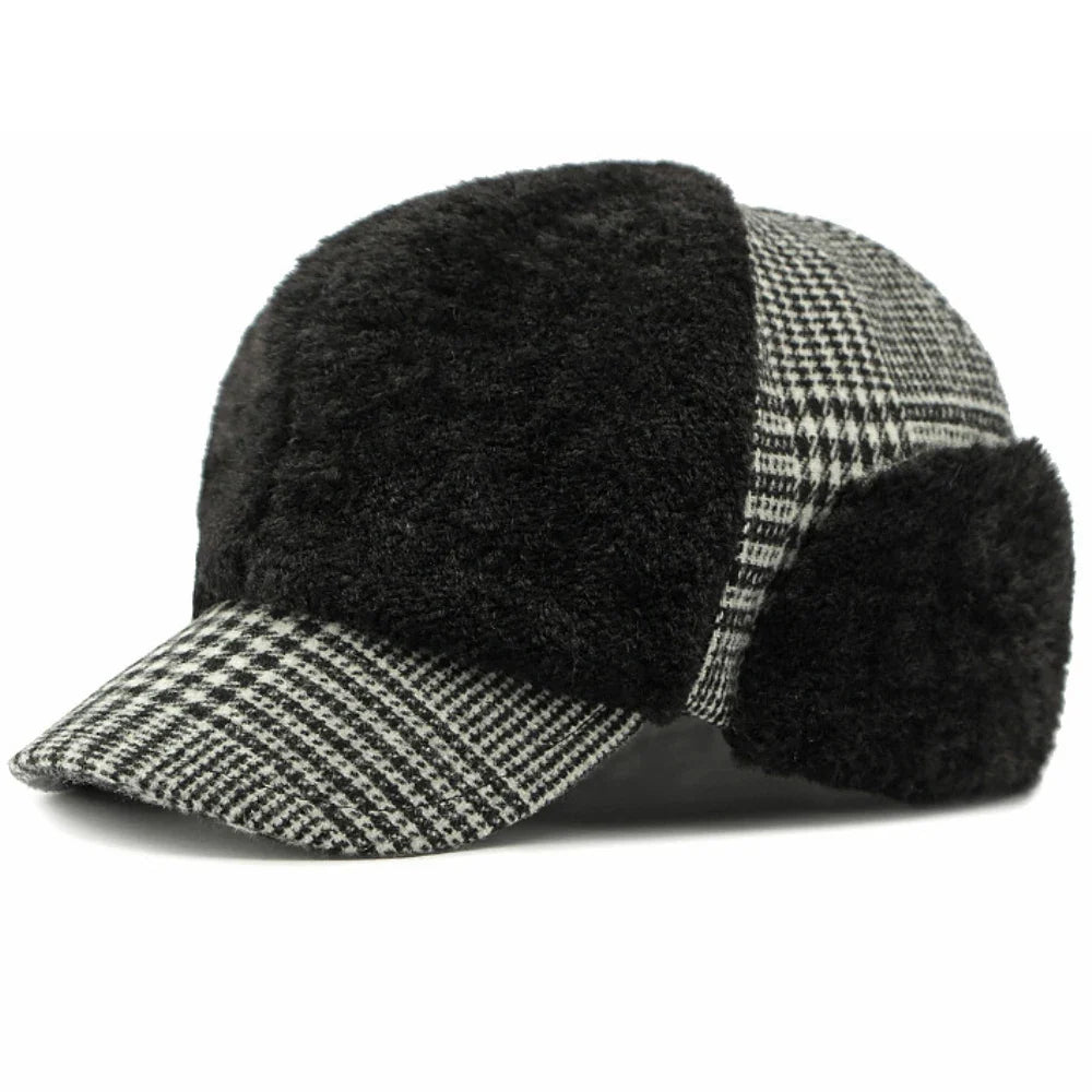 Stockholm Men's Winter Earflap Baseball Cap – view 5