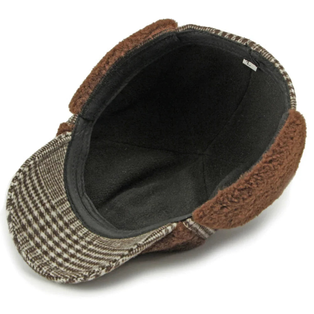 Stockholm Men's Winter Earflap Baseball Cap – view 6