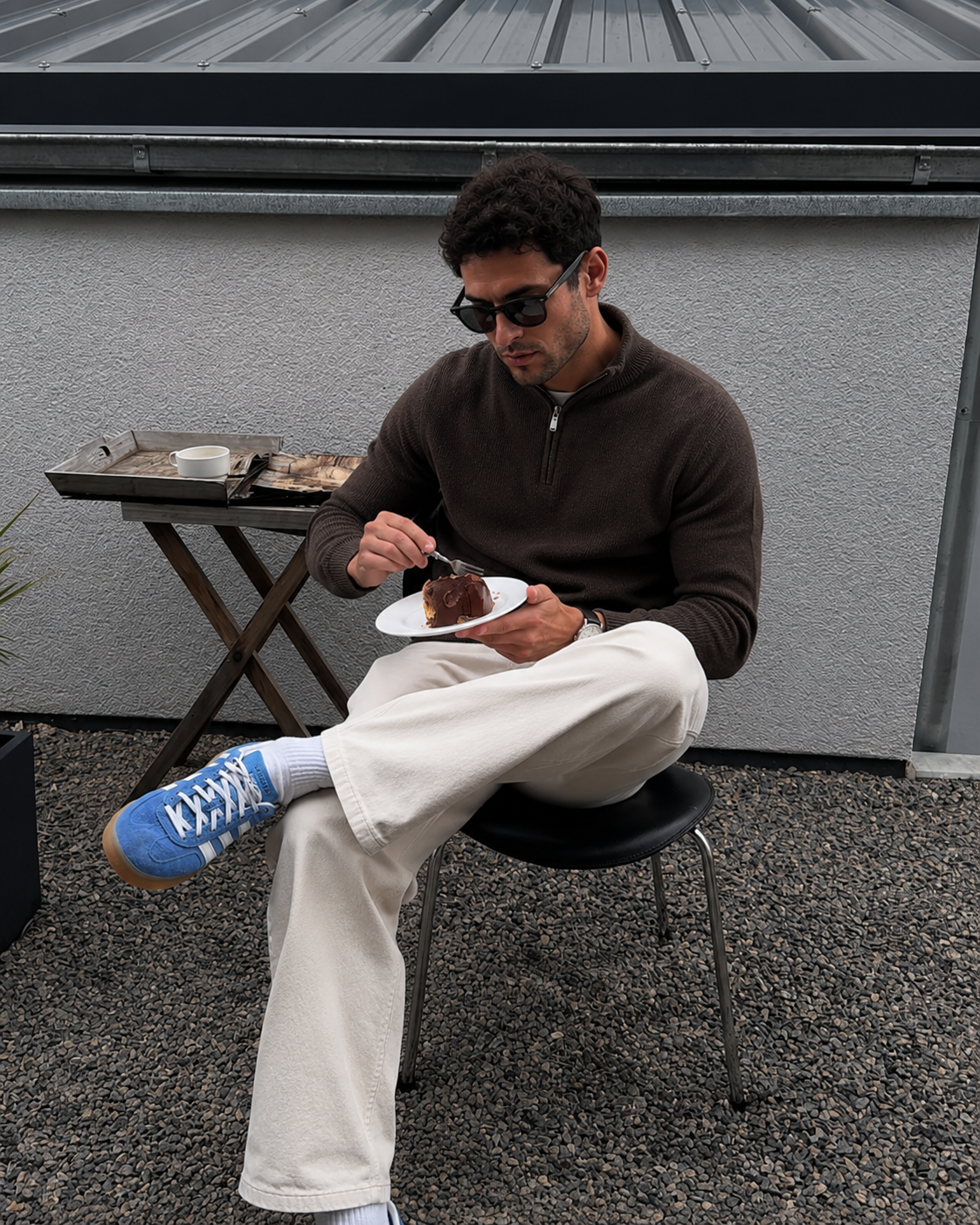 Turim Men's Cotton Stretch Knit Jumper – view 33