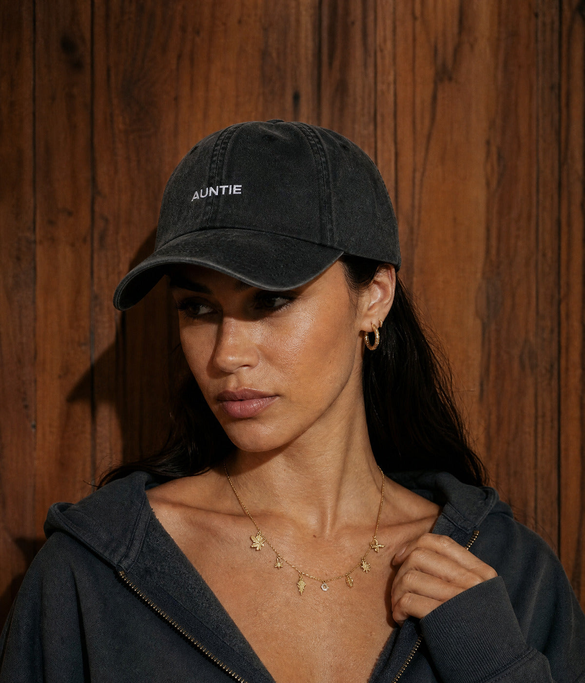 Men's Washed Cotton Baseball Cap in Black – view 2