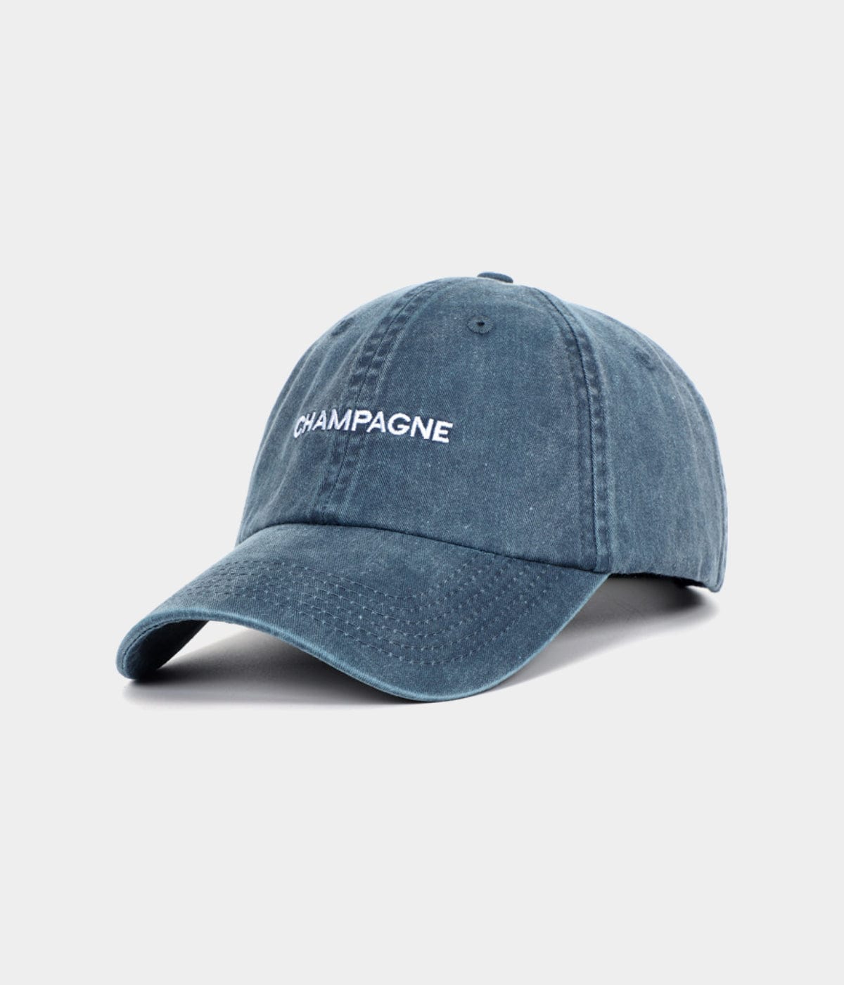 Champagne Men's Embroidered Washed Cotton Baseball Cap – view 4