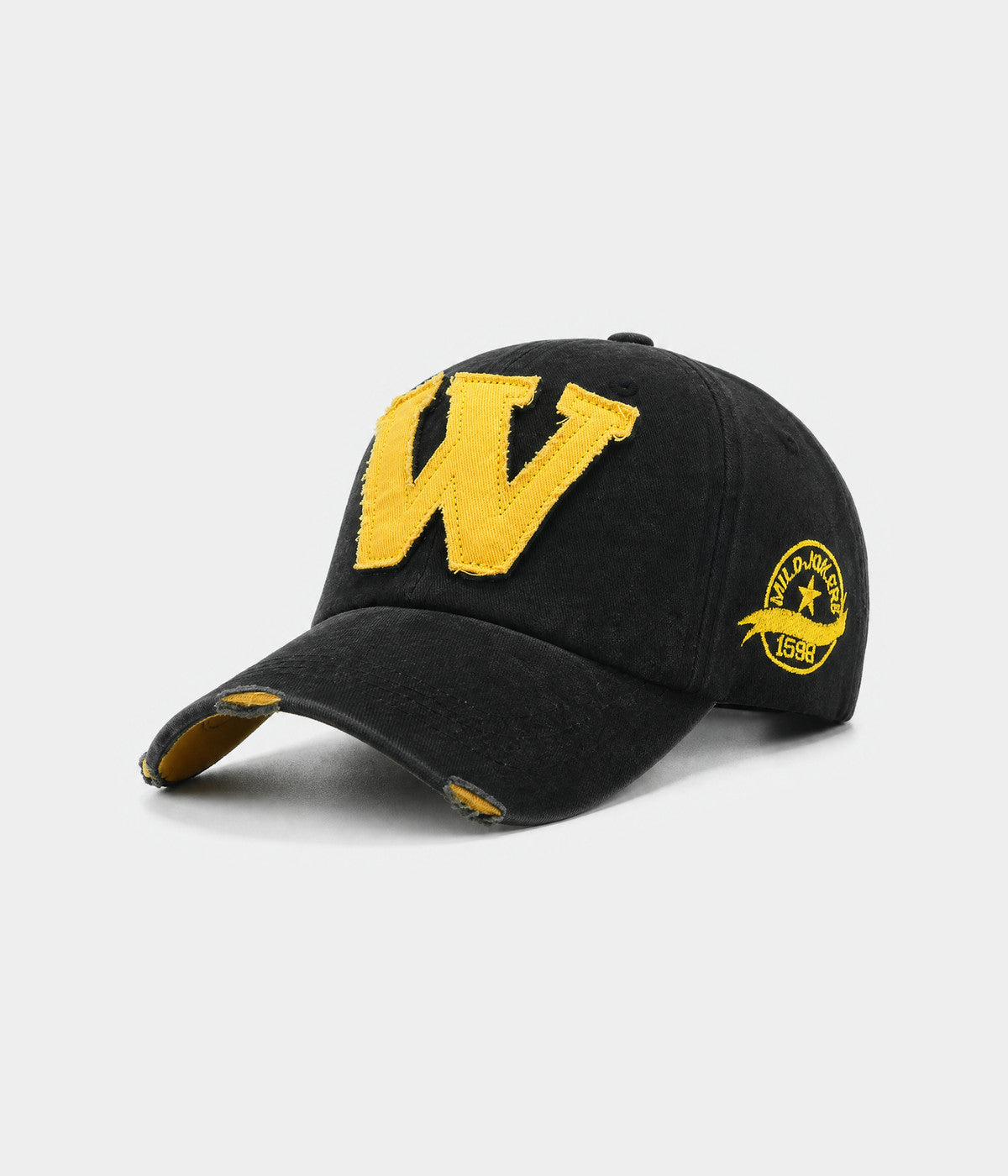 Who What Why Men's Washed Cotton Baseball Cap – view 3