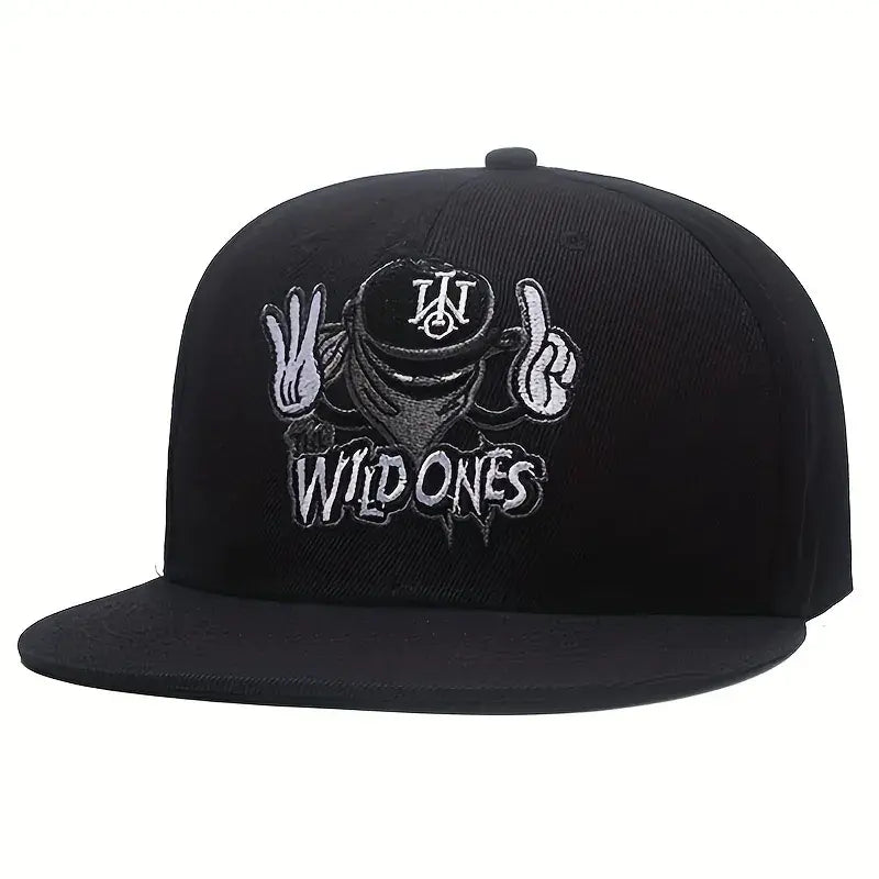 Wild Ones Men's Embroidered Snapback Baseball Cap – view 4