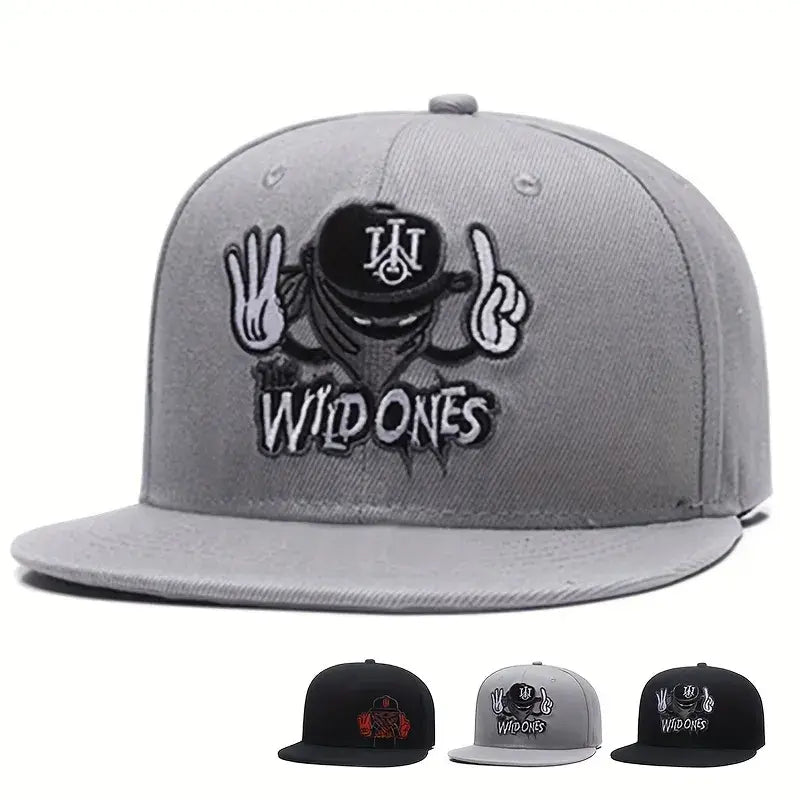 Wild Ones Men's Embroidered Snapback Baseball Cap – view 2