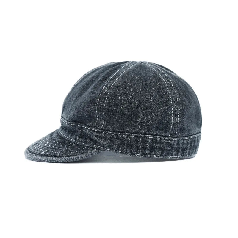 Wild Spirit Men's Denim Short Brim Baseball Cap – view 4