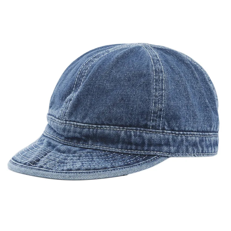 Wild Spirit Men's Denim Short Brim Baseball Cap – view 1